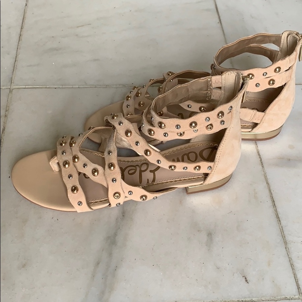 - Sam Edelman Suede Sandals